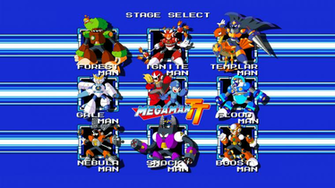 Mega Man Tt Stage Select Wallpaper By Justedesserts