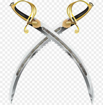 Swiss Ceremonial Swords Twin Pirate Png Image With