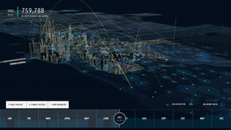 Big Data Wallpaper Bright Lights How