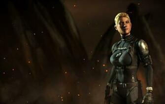 Wallpaper Mortal Kombat X Cassie Cage