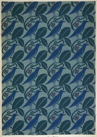 Voysey Wallpaper England Test Patterns