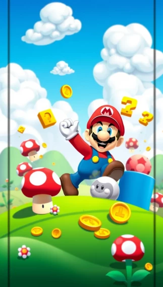 Mario Phone Wallpaper
