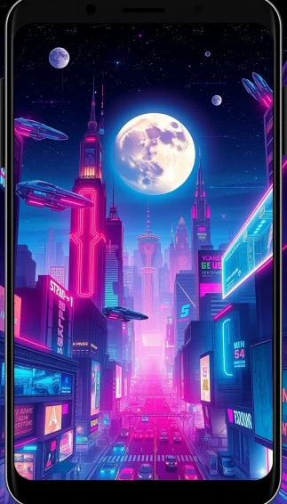Sci Fi Phone Wallpaper