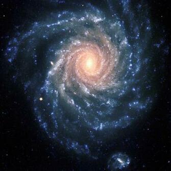 Sci Fi Spiral Galaxy Art