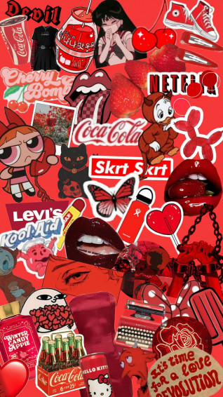 Red Cute Aesthetic C2gj3x19njdw13ns Wallpaper