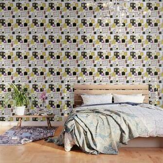 Fuzzy Rectangles Wallpaper By Grapefruitjuice Society6