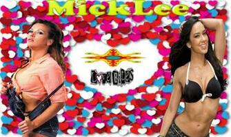 Micklee Wallpaper Mickie James X Aj Lee By Omegatwilight On