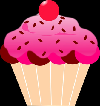 Pink Cupcakes Background Cupcake Hi Png