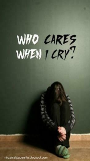 Sad Girl Wallpaper Alone