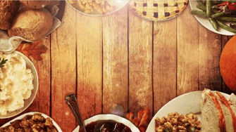 Thanksgiving Table Background Church Media Resource