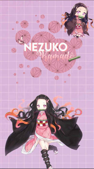 Nezuko Phone Wallpaper