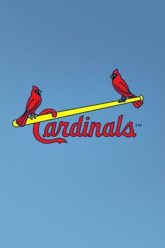 Louis Cardinals Wallpaper iPhone Retro Blue Cardinal Logo