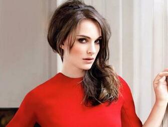 Natalie Portman Actress Wallpaper Beautiful Red HD Image