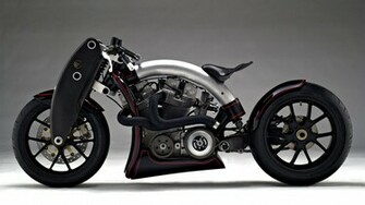 Motorcycle Confederate Wraith HD Wallpaper