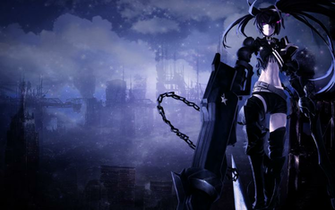 Anime Black Rock Shooter Insane Wallpaper