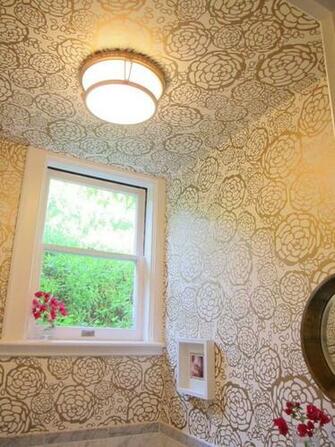 Oh Joy Wallpaper Bathroom
