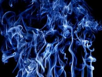 Blue Smoke Wallpaper
