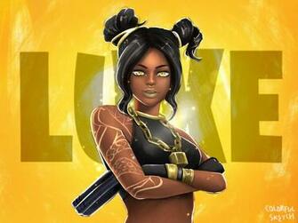 Luxe Skin Fortnite Season Art By Colorfulsketchjennie