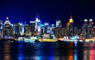 New York Night Wallpaper