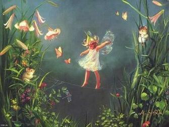 Flower Fairy Wallpaper HD Fine