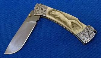 Knife Blue Military