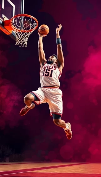 Jordan Dunking Wallpaper