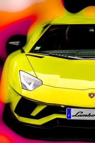 Yellow Lamborghini Aventador Wallpaper HD Mobile Full