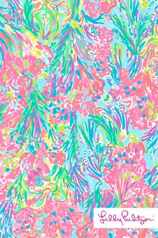Lilly Pulitzer Palm Beach Coral iPhone