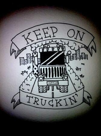 Keep On Truckin Wallpaper By