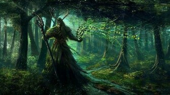 Druid Wallpaper Fantasy