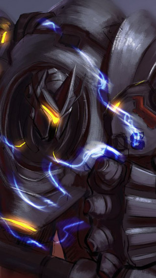Overwatch Phone Wallpaper Reinhardt