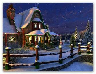 White Christmas 3d Screensaver And Animated Wallpaper Build
