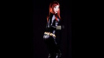 Black Widow Computer Wallpaper Desktop Background