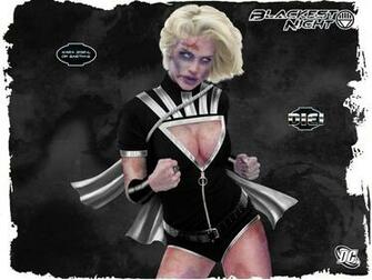 Black Lantern Powergirl Dc Comics Wallpaper