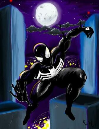 Symbiote Spider Man By Manualdanual