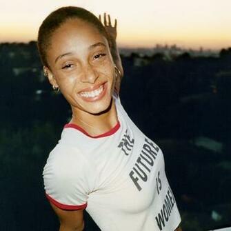 Cara Delevingne Inters Fellow Model Adwoa Aboah Teen Vogue