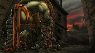 Wallpaper Tmnt Teenage Mutant Ninja Turtles Michelangelo