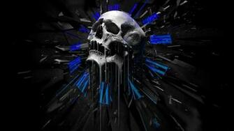 Flaming Skull Wallpaper Desktop