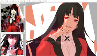 Jabami Yumeko Wip By Jeky Kun