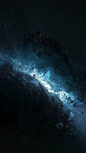HD Asteroid Fantasy Xiaomi Mi5 Wallpaper