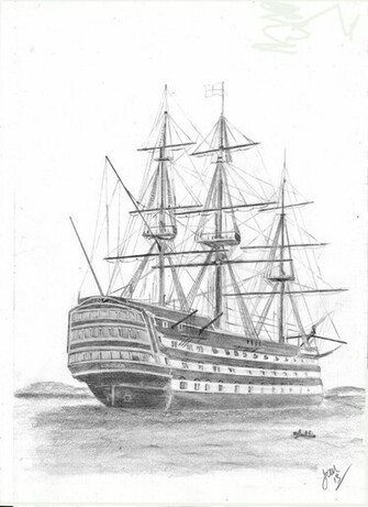 Hms Victory By P40kittyhawk
