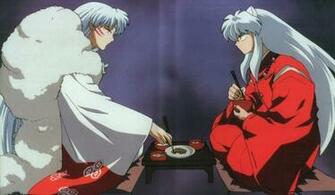 Inuyasha And Sesshomaru Eating Dinner By Mewt66
