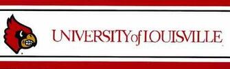 B742b University Of Louisville Cardinals Wallpaper Border B742 Jpg