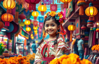 Mexican Girl Wallpaper