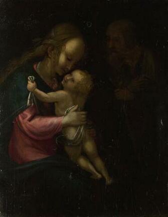 Holy Family A Italian Renaissance Classical Art Wallpaper Picture