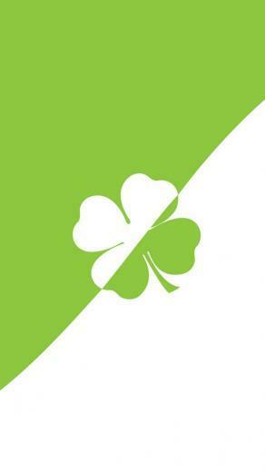 Lucky Leaf Clover iPhone Wallpaper HD