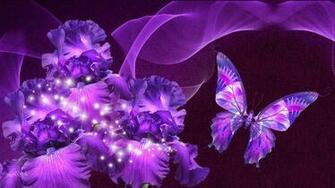 Purple Butterfly Wallpaper HD