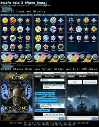 Halo iPhone Theme