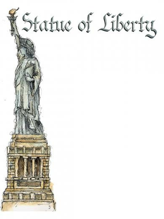 Statue Of Liberty Ppt Powerpoint Background
