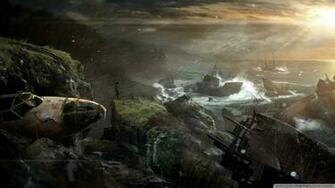 Tomb Raider Shipwreck Wallpaper